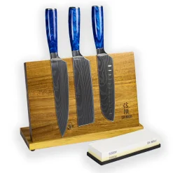 Epoxy Sapphire Damascus Print - Combideal XXL