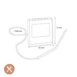 GEFU - Digitale braadthermometer