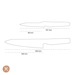 Global - G-5531 Koksmes + Schilmes