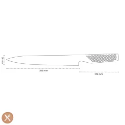 Global - G11 Sashimimes Yanagi 25 cm