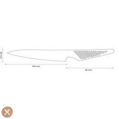 Global - Gs11 Fileermes flexibel 15 cm