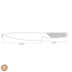 Global - Gs89 Koksmes 13 cm