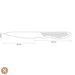 Global - Gs38 Steak/officemes 9 cm