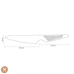 Global - Gs3 Vleesmes 13 cm