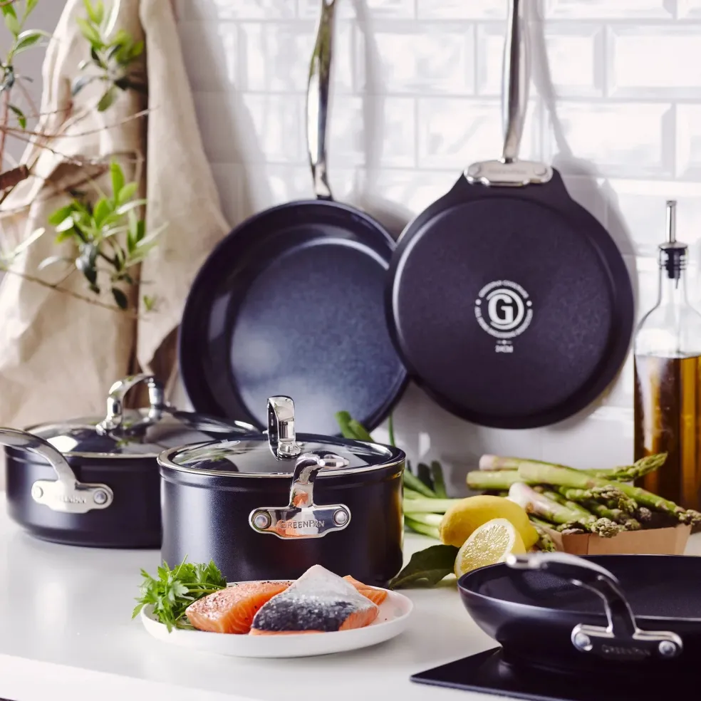 GreenPan - Barcelona Pro 2-delige Koekenpannenset 20/24 cm