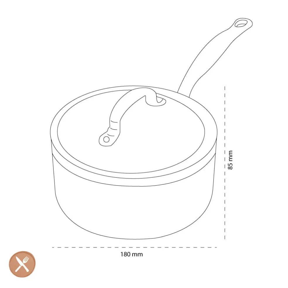 GreenPan - Barcelona Pro Steelpan met keramische antiaanbaklaag 18 cm