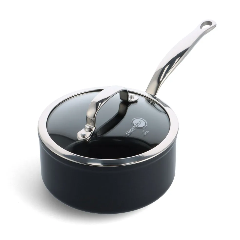 GreenPan - Barcelona Pro Steelpan met keramische antiaanbaklaag 18 cm