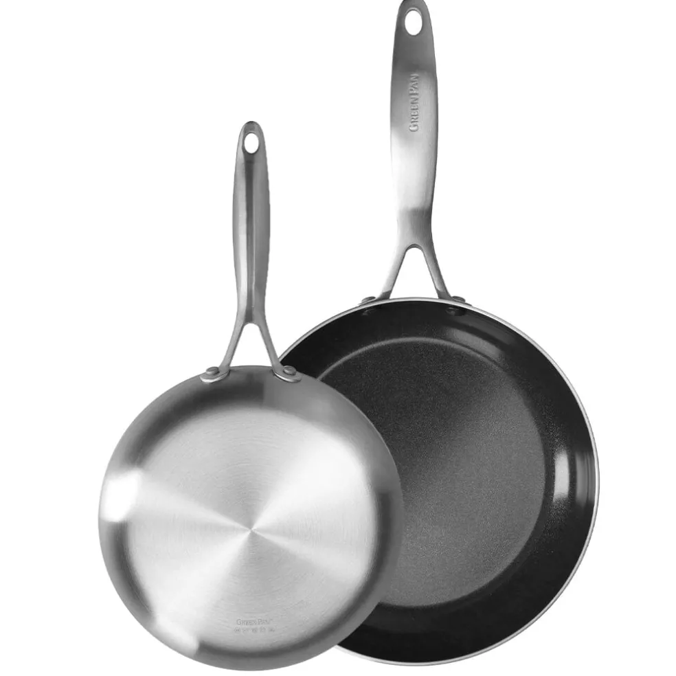 GreenPan - Geneva 2-delige Koekenpannenset 18/28 cm