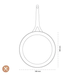GreenPan - Geneva koekenpan met keramische antiaanbaklaag 18cm
