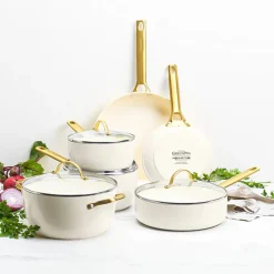 GreenPan - Padova Cream White 10-delige pannenset