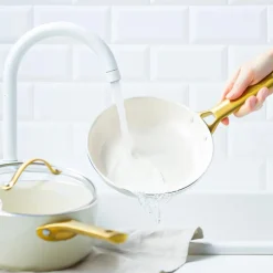 GreenPan - Padova Cream White 2-delige pannenset met keramische antiaanbaklaag 20/26 cm
