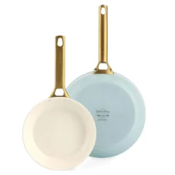 GreenPan - Padova Light Blue 2-delige Pannenset met keramische antiaanbaklaag