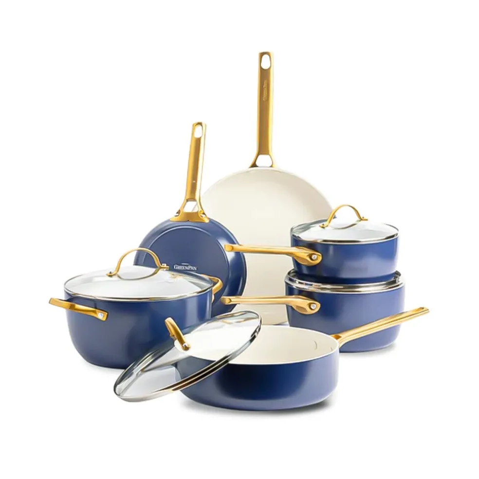 GreenPan - Padova Oxford Blue 10-delige pannenset