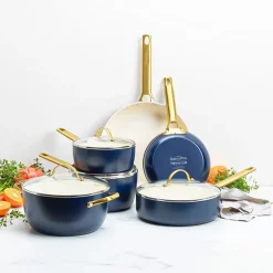 GreenPan - Padova Oxford Blue 10-delige pannenset