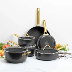GreenPan - Padova Reserve Black 10-delige Pannenset