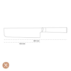 Kai Shun - Classic Nakiri 6,5'' 16,5 cm