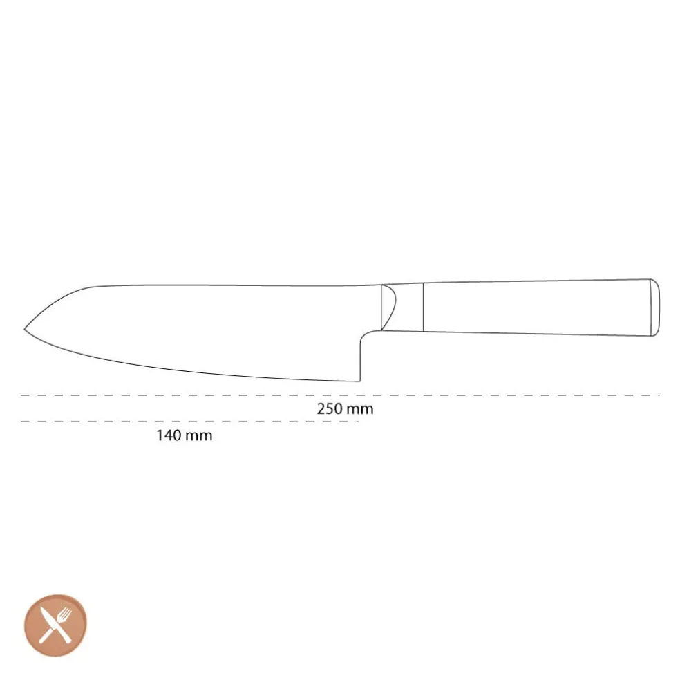 Kai Shun - Classic Santoku 5,5'' 14,0 cm