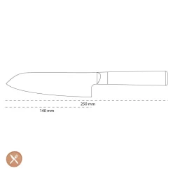 Kai Shun - Classic Santoku 7'' 18,0 cm