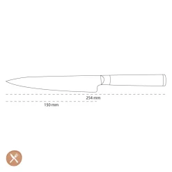 Kai Shun - Classic Wit Officemes 6'' 15,0 cm