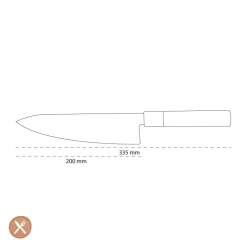 Kai Shun - Magoroku Pakka Koksmes 20,0 cm