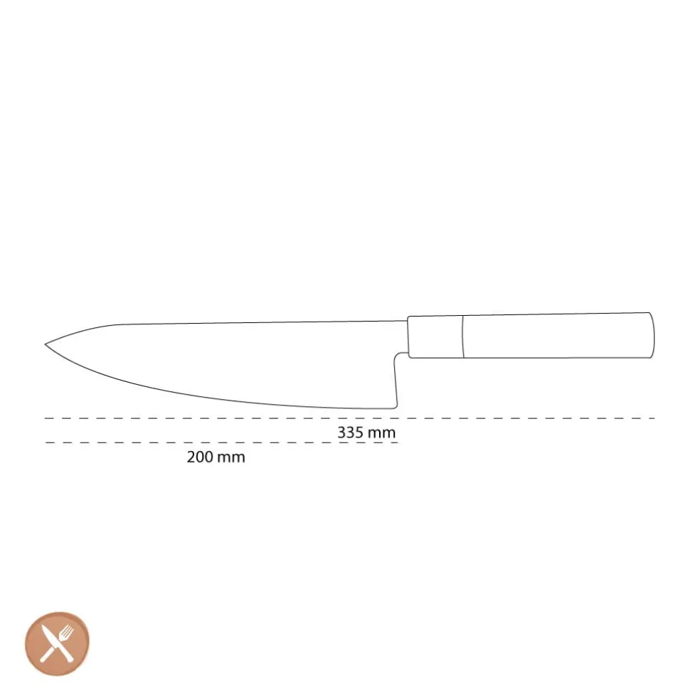 Kai Shun - Magoroku Pakka Koksmes 20,0 cm
