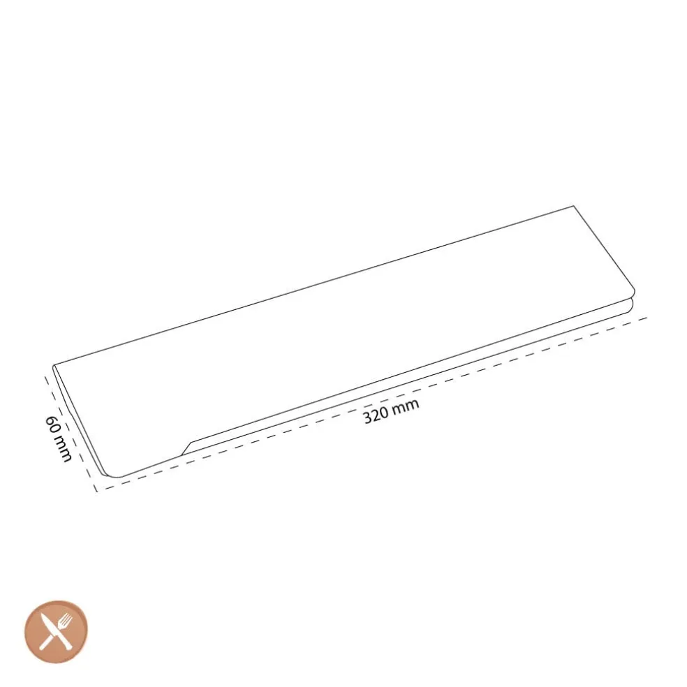 Kai Shun - Messenbeschermer maat L 32 x 6 cm