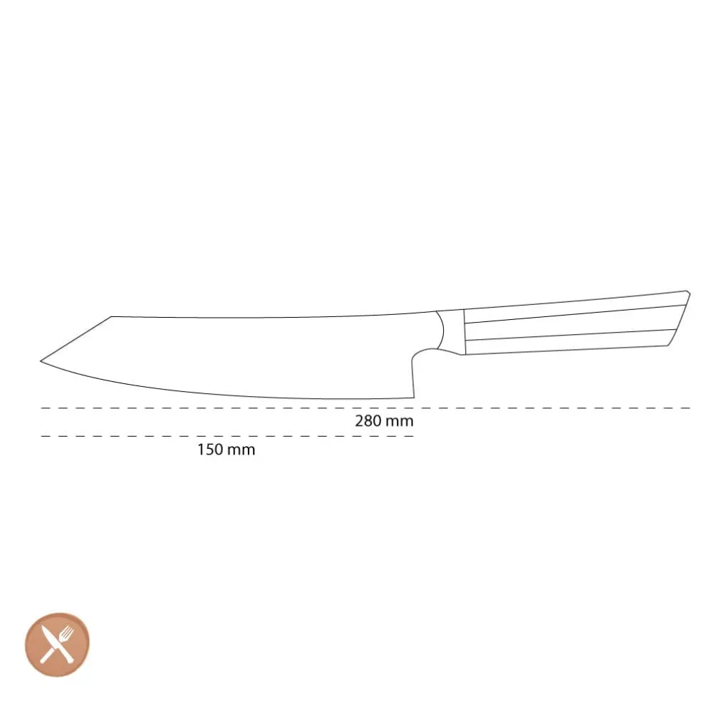 Kai Shun - Seki Magoroku Kaname Kiritsuke 15,0 cm