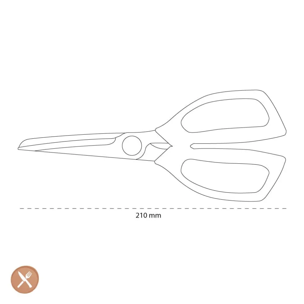 Kai Shun - Select 100 Keukenschaar 8,5'' 21,5 cm