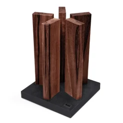 Kai Shun - ''Stonehenge'' Messenblok, Graniet/Walnoot