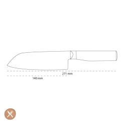 Kai Shun - Tim Mälzer Series Santoku 5,5'' 14,0 cm