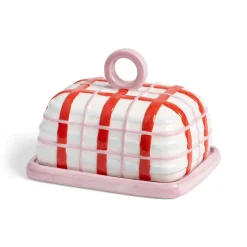 &Klevering - Botervloot ruit roze