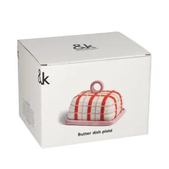 &Klevering - Botervloot ruit roze