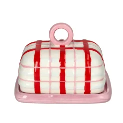 &Klevering - Botervloot ruit roze
