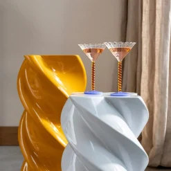 &Klevering - Coupe perle amber set van 2