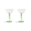 &Klevering - Coupe spiraal groen set van 2