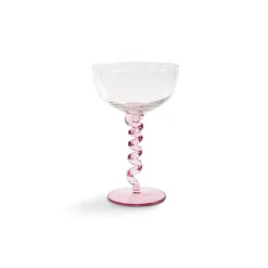 &Klevering - Coupe spiraal roze set van 2