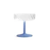 &Klevering - Coupe twirl blauw set van 2