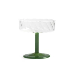 &Klevering - Coupe twirl donkergroen set van 2