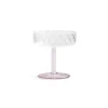 &Klevering - Coupe twirl roze set van 2