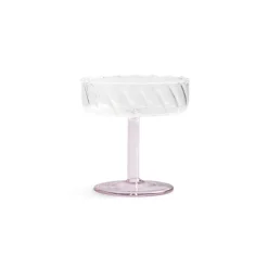 &Klevering - Coupe twirl roze set van 2