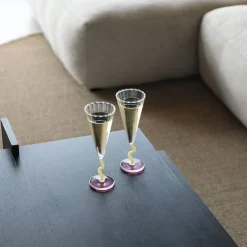 &Klevering - Flute curve karamel set van 2
