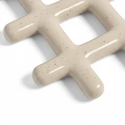 &Klevering - Onderzetter - Grid - Beige