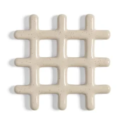 &Klevering - Onderzetter - Grid - Beige