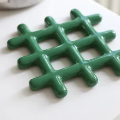 &Klevering - Onderzetter - Grid - Groen