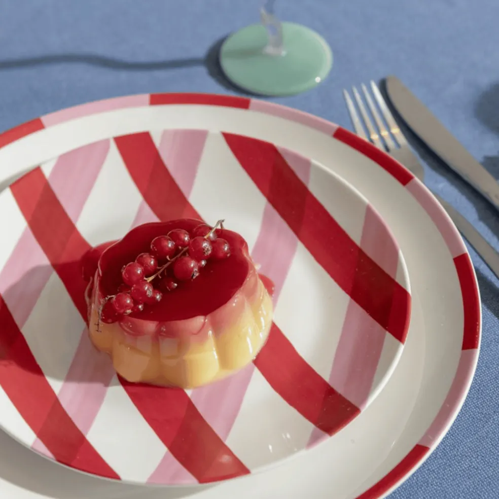 &Klevering - Ontbijtborden Bliss - Set van 4