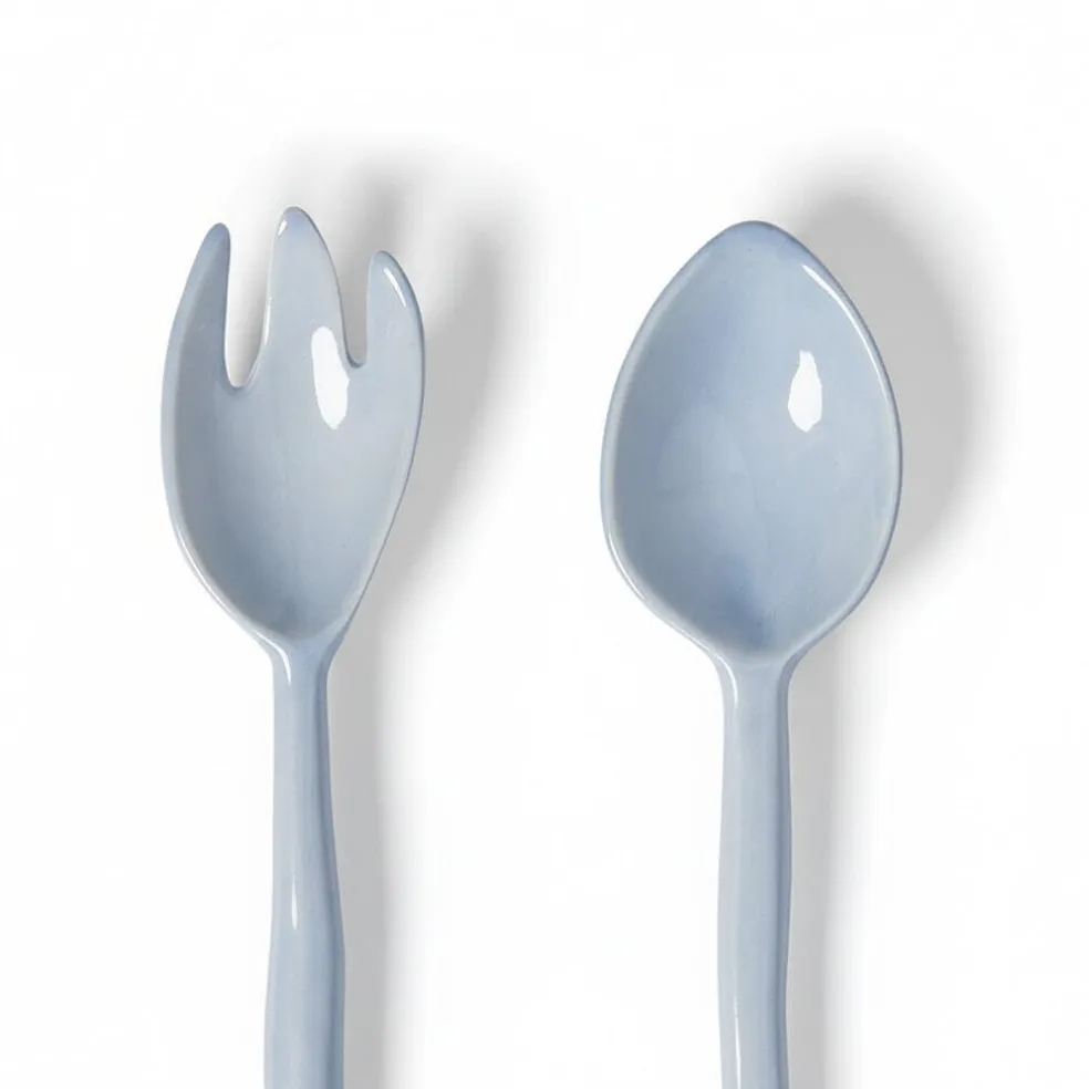 &Klevering - Saladebestek Boavista - Blauw