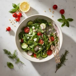 &Klevering - Saladebestek Sling - Roze