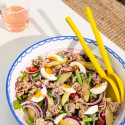 &Klevering - Saladeschaal boavista blauw