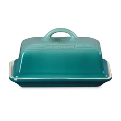 Le Creuset - Botervloot Bleu Riviera 17cm