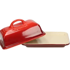 Le Creuset - Botervloot Kersenrood 17cm